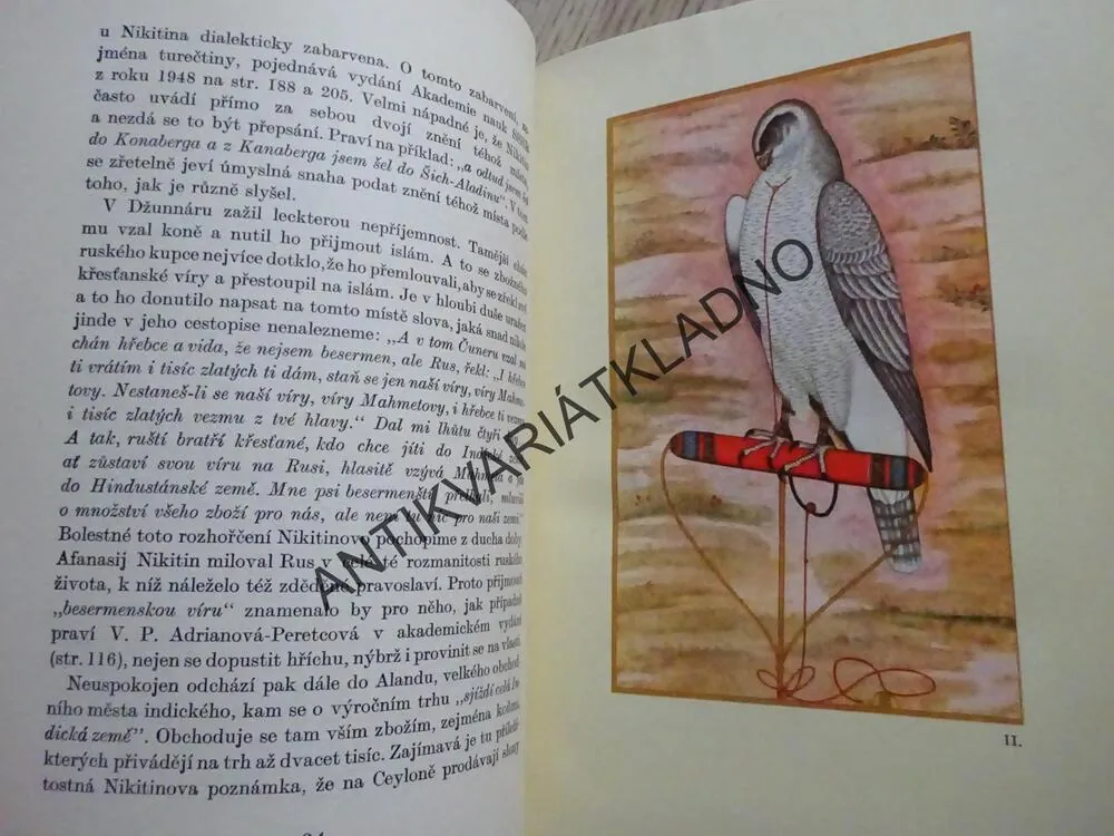 PUTOVÁNÍ RUSKÉHO KUPCE AFANASIJE NIKITINA PŘES TŘI MOŘE V XV. STOLETÍ DO INDIE, **an