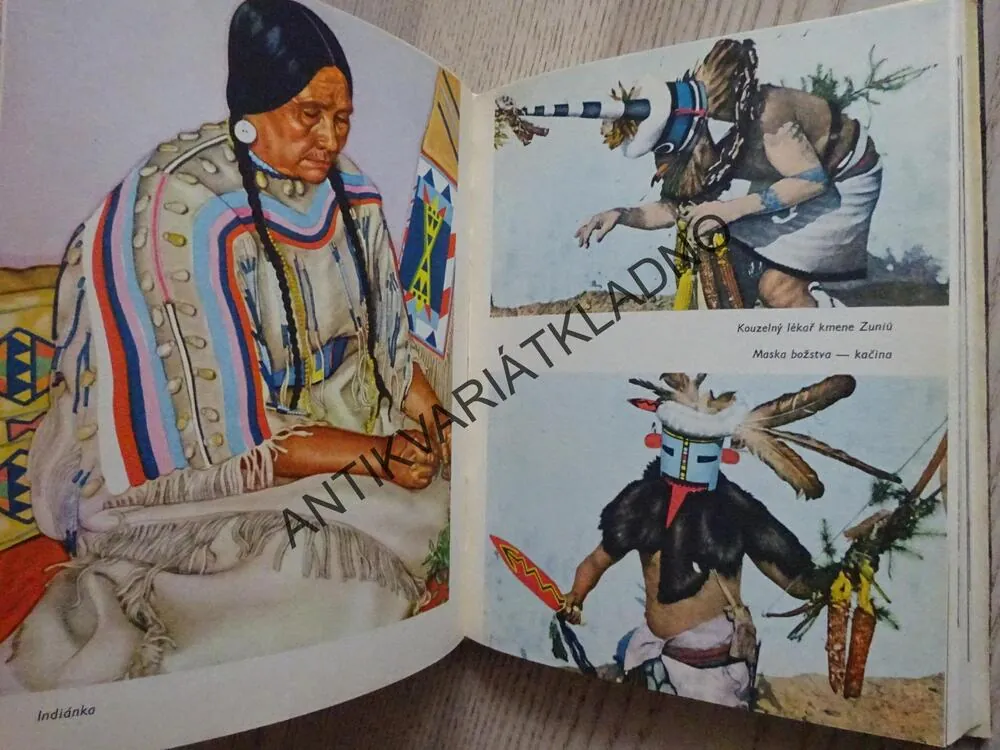 AMERIKA ZEMĚ INDIÁNŮ, MIRA HOLZBACHOVÁ, **an