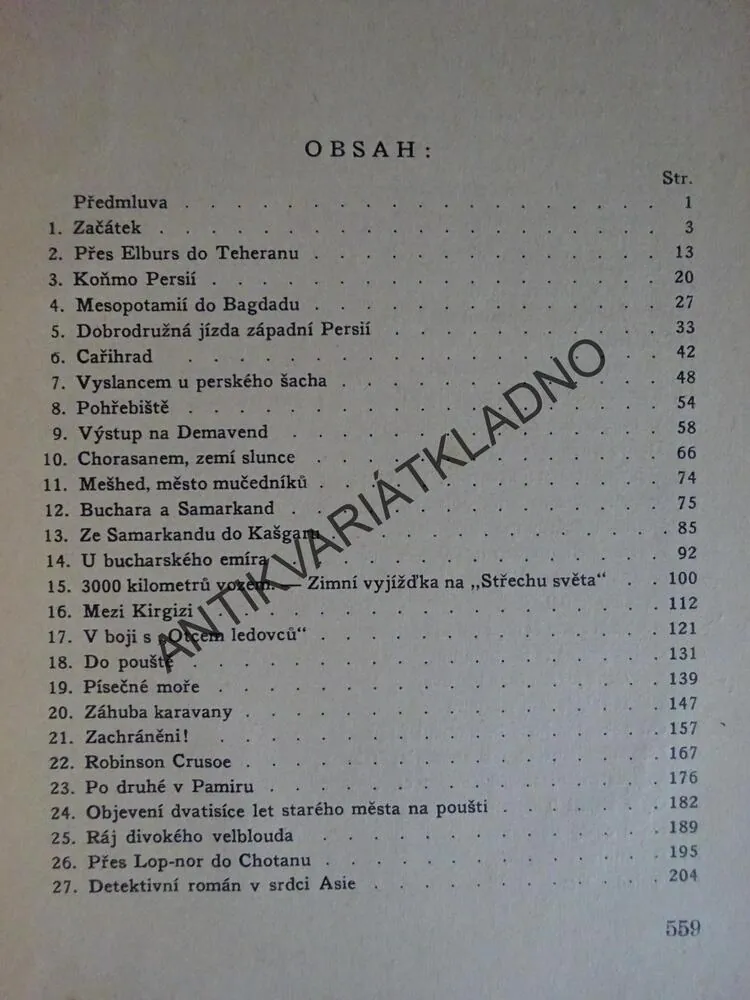 OBJEVITEL, SVEN HEDIN, **an