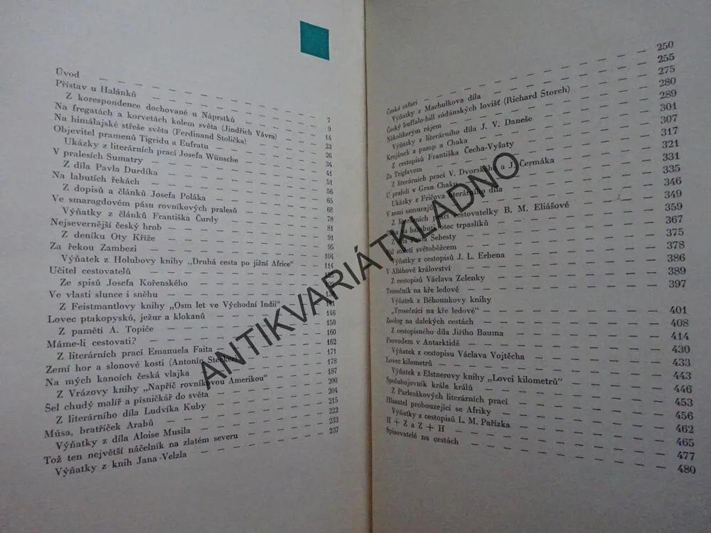 ČEŠTÍ CESTOVATELÉ 1-2, JOSEF KUNSKÝ, **an