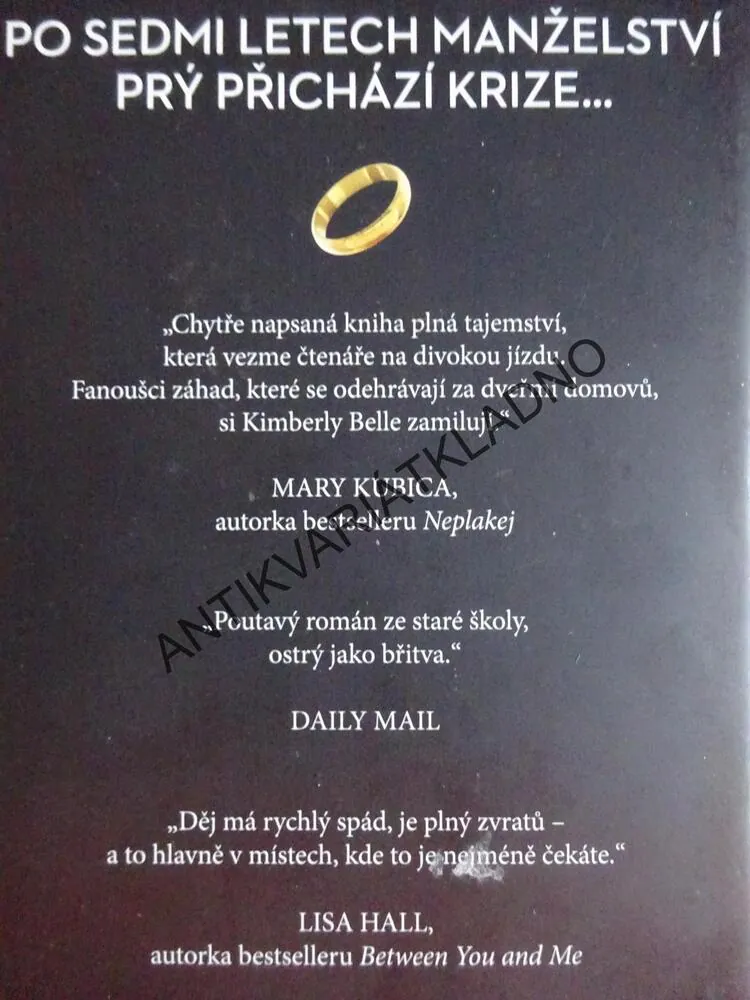 MANŽELSKÉ LŽI, KIMBERLY BELLE, **an