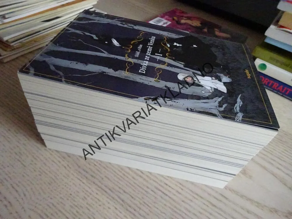 DÍVKA ZE ZEMĚ VENKU 1-6, MANGA KOMIKS, **an