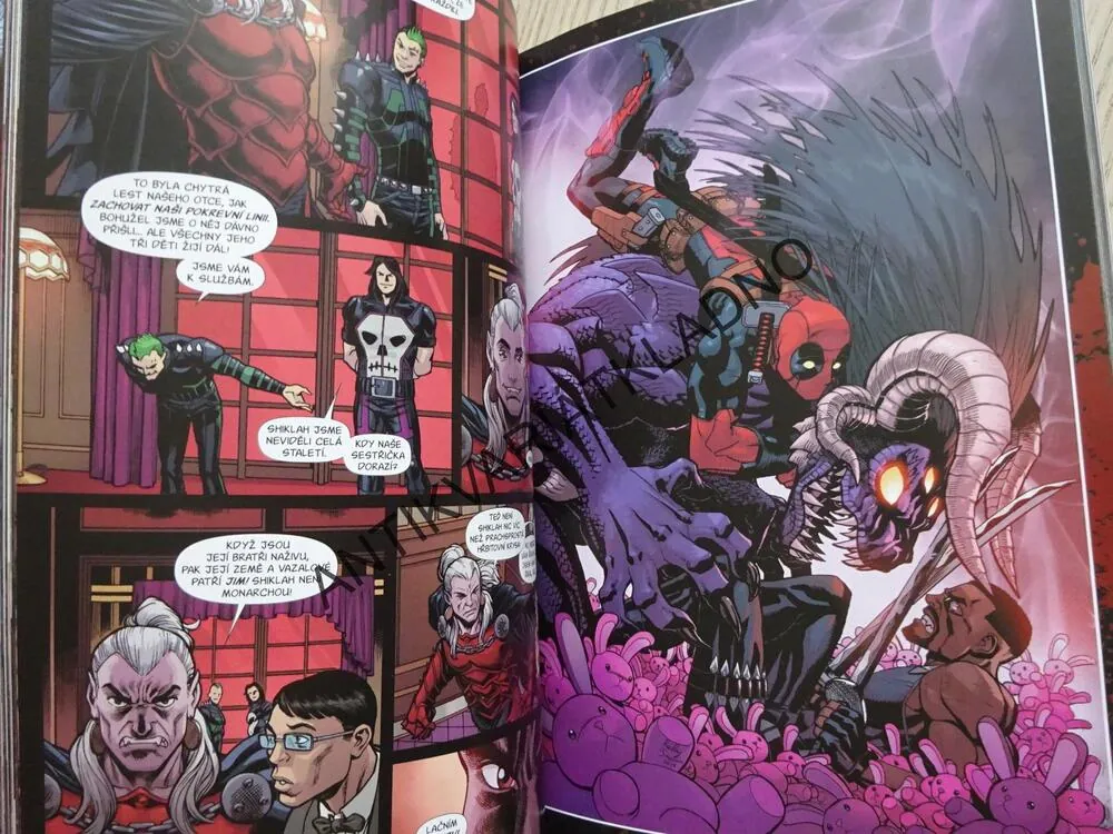 DEADPOOL, DRÁKULOVA VÝZVA, KOMIKS MARVEL, **an