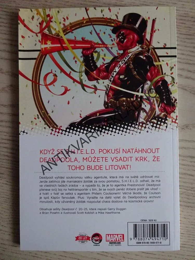 DEADPOOL VERSUS S.H.I.E.L.D., KOMIKS MARVEL, **an