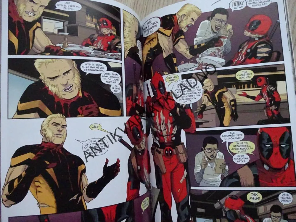 DEADPOOL VS. SABRETOOTH, KOMIKS MARVEL, **an
