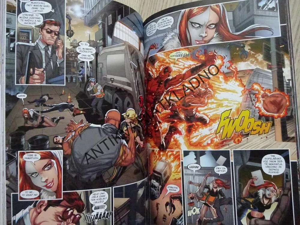 DEADPOOL, NĚCO TADY SMRDÍ, KOMIKS MARVEL, **an