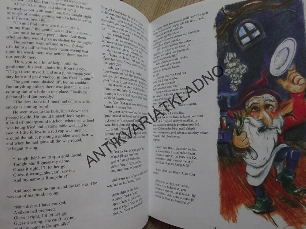 KLASICKÉ POHÁDKY V ČEŠTINĚ A V ANGLIČTINĚ, DVOJJAZYČNÉ, **an