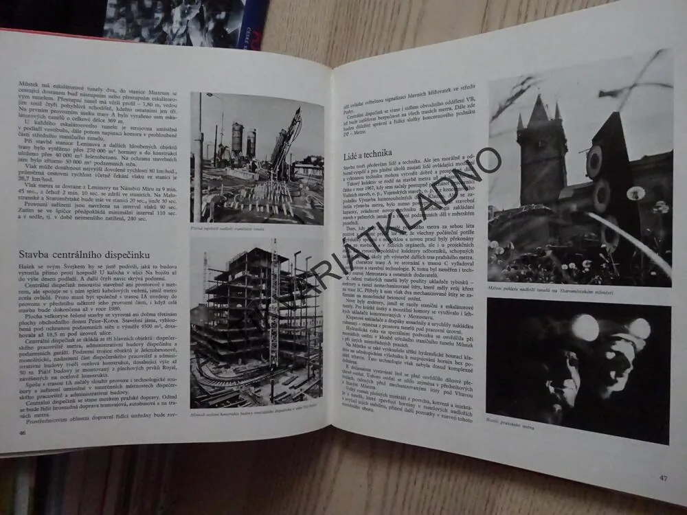PRAŽSKÉ METRO '78, STAVBA ČESKOSLOVENSKO-SOVĚTSKÉ SPOLUPRÁCE, **an