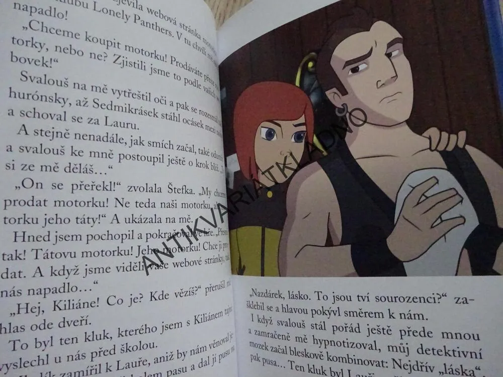 ČTYŘI A PŮL KAMARÁDA A PANTER NA ŠKOLNÍM DVOŘE, JOACHIM FRIEDRICH, **an