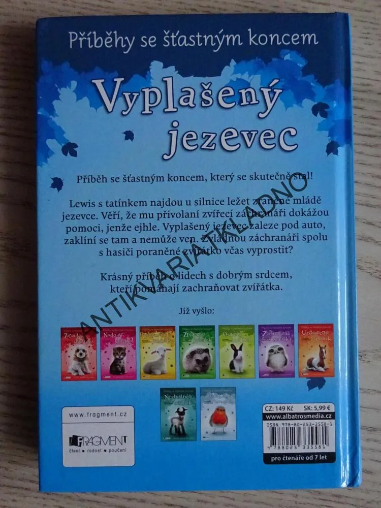 VYPLAŠENÝ JEZEVEC, SARAH HAWKINSOVÁ, **an