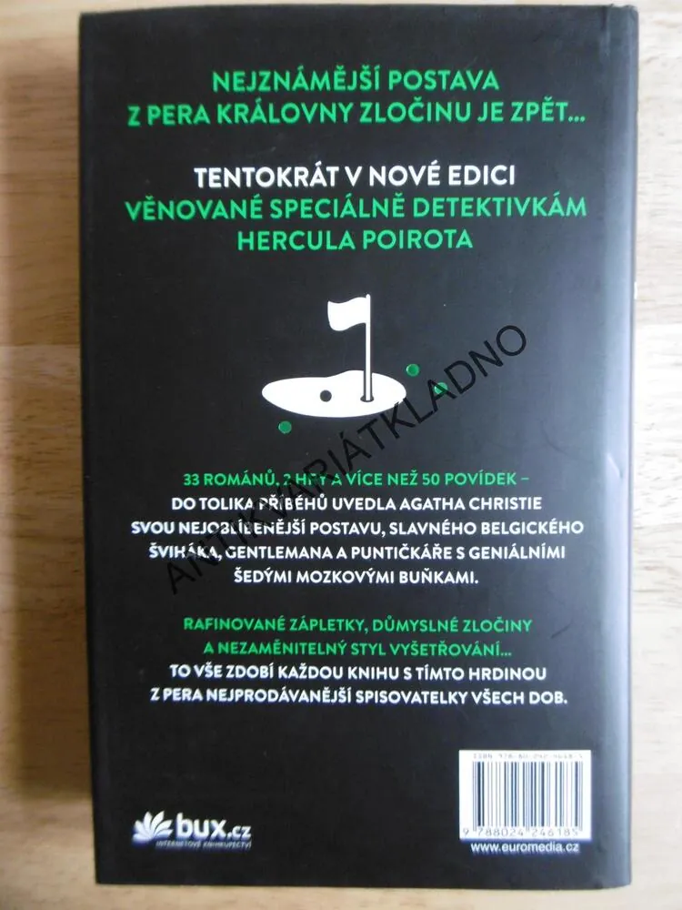 VRAŽDA NA GOLFOVÉM HŘIŠTI, AGATHA CHRISTIE, HERCULE POIROT, **an