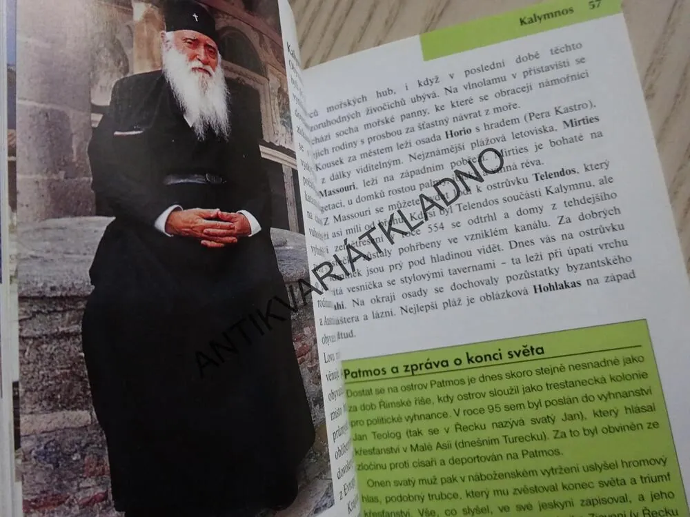 ŘECKÉ OSTROVY, PRŮVODCE DO KAPSY, **an