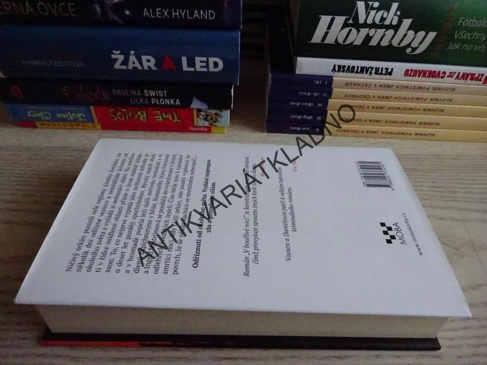 V BOUŘLIVÉ NOCI, KERSTIN SIGNE DANIELSSON, ROMAN VOOSEN, **an