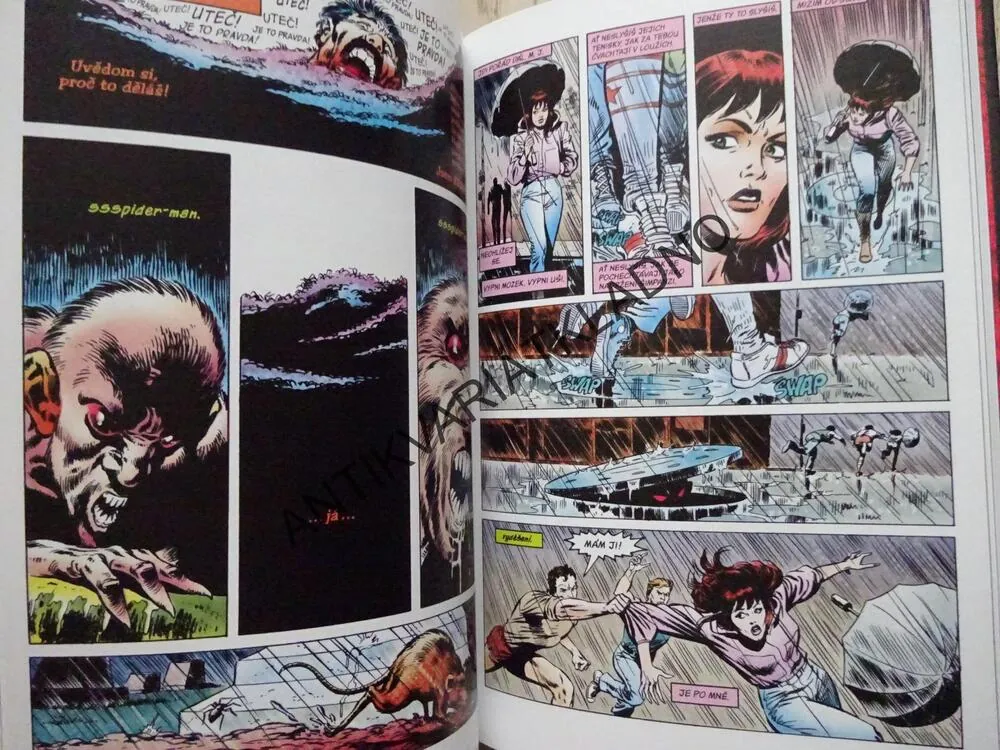 THE AMAZING SPIDER-MAN, SPIDERMAN, KRAVENŮV POSLEDNÍ LOV, KOMIKS MARVEL 8, **an