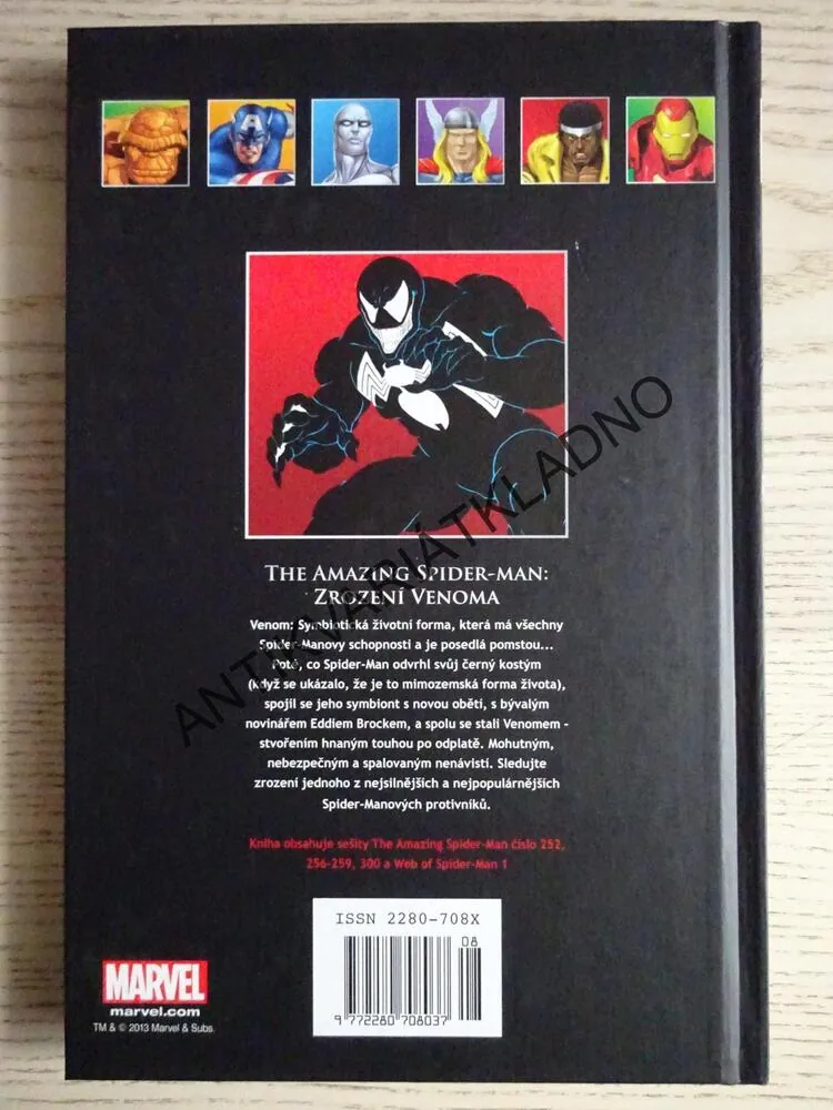THE AMAZING SPIDER-MAN, SPIDERMAN, ZROZENÍ VENOMA, KOMIKS MARVEL 9, **an