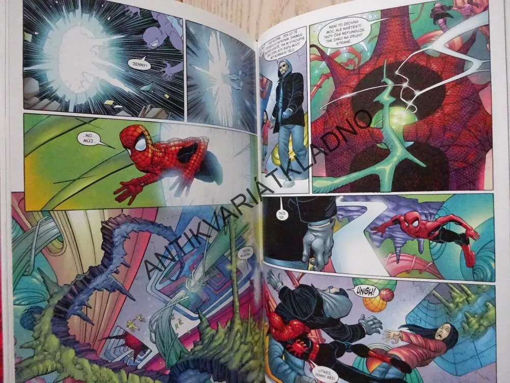 THE AMAZING SPIDER-MAN, SPIDERMAN, ODHALENÍ A DOKUD HVĚZDY NEZHASNOU, KOMIKS MARVEL 24, **an