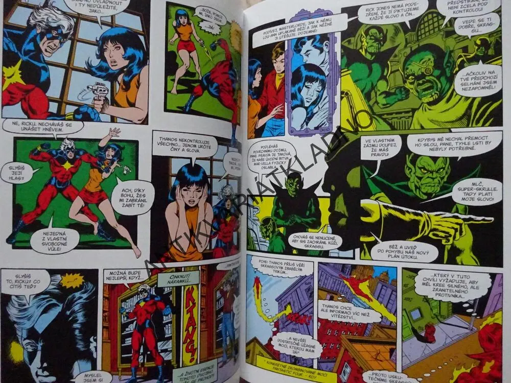 CAPTAIN MARVEL, KAPITÁN, ŽIVOT A SMRT CAPTAINA MARVELA - ČÁST PRVNÍ, KOMIKS MARVEL 108, **an