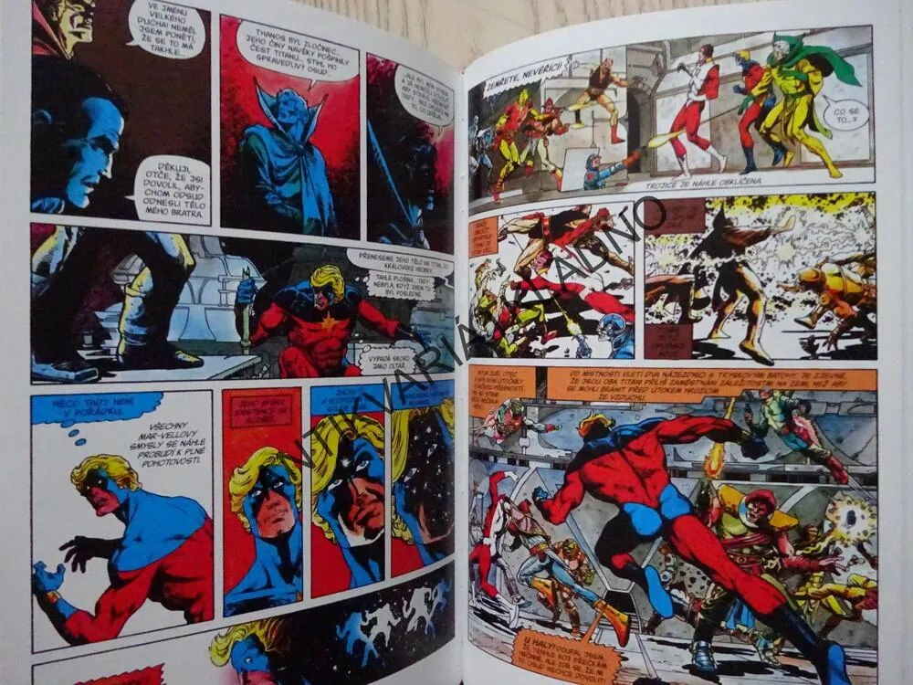 CAPTAIN MARVEL, KAPITÁN, ŽIVOT A SMRT CAPTAINA MARVELA - ČÁST DRUHÁ, KOMIKS MARVEL 109, **an