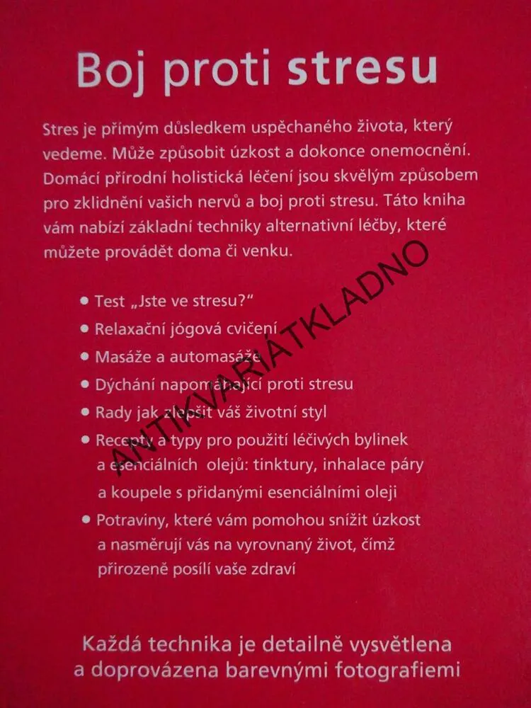 BOJ PROTI STRESU, **an