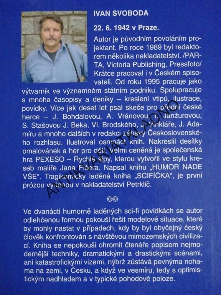 SCIFÍČKA, IVAN SVOBODA, **an