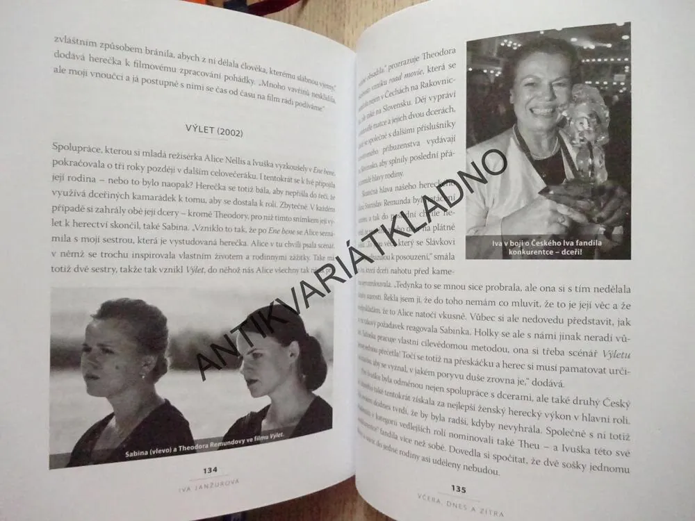 VČERA, DNES A ZÍTRA, IVA JANŽUROVÁ, PETR MACEK, **an