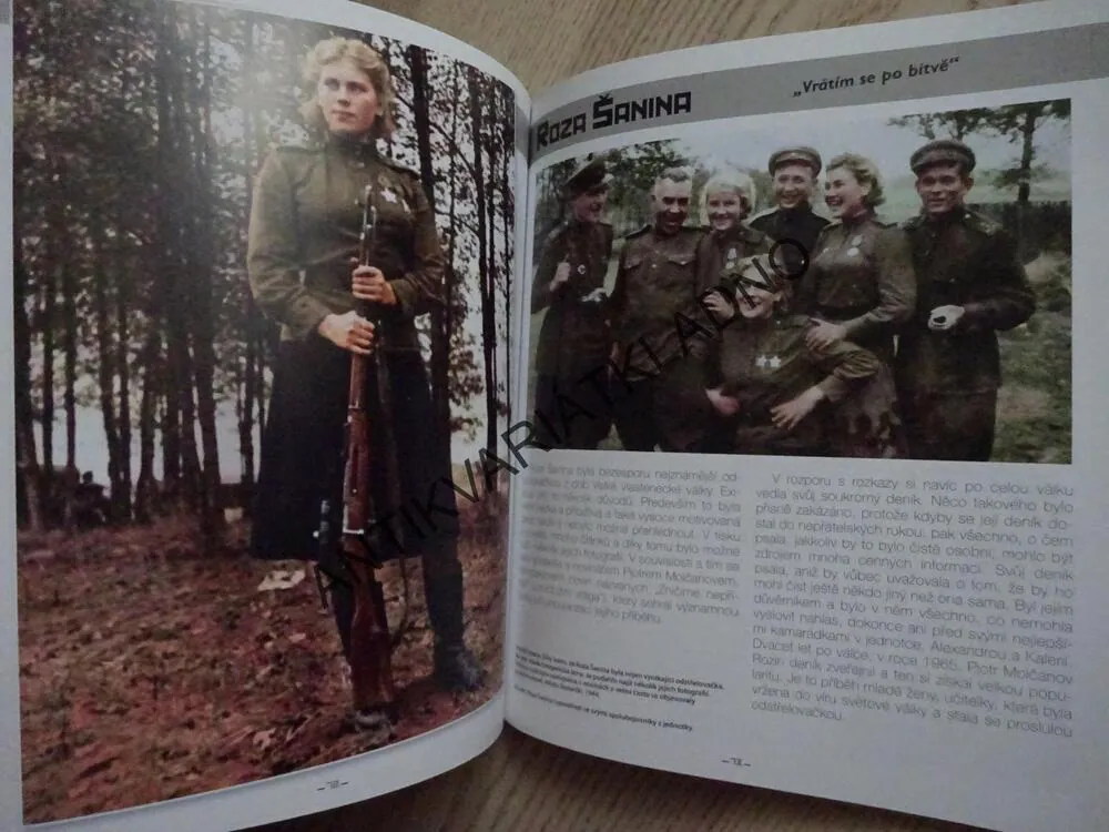 SOVĚTSKÉ ODSTŘELOVAČKY ZA DRUHÉ SVĚTOVÉ VÁLKY, YOURI OBRAZTSOV, MAUD ANDERS, **an