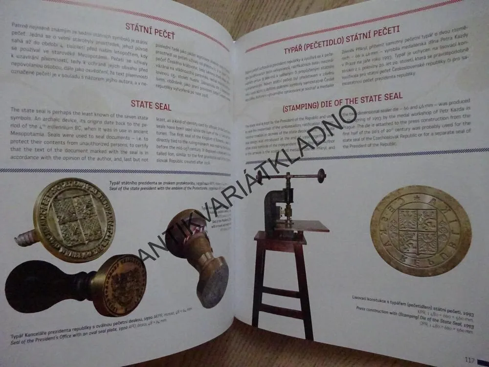 DOTEKY STÁTNOSTI, THE TOUCHES OF STATEHOOD, ČESKOSLOVENSKO, **an