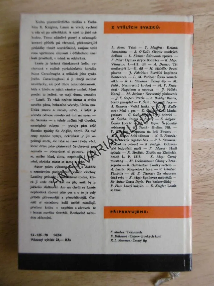 KOD 67 - LASSIE SE VRACÍ, ERIC KNIGHT , **an