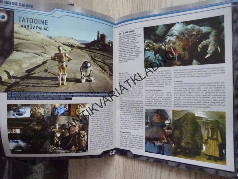 STAR WARS 8. - JABBOVA VÝLETNÍ BÁRKA, GANGSTEROVA ZÁBAVNÍ LOĎ