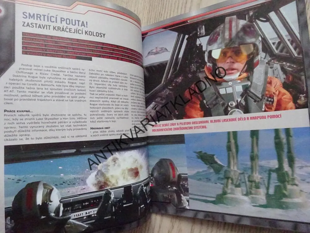 STAR WARS 10. - SNĚŽNÝ SPÍDR, VZNÁŠEDLO ESKADRY ROGUE