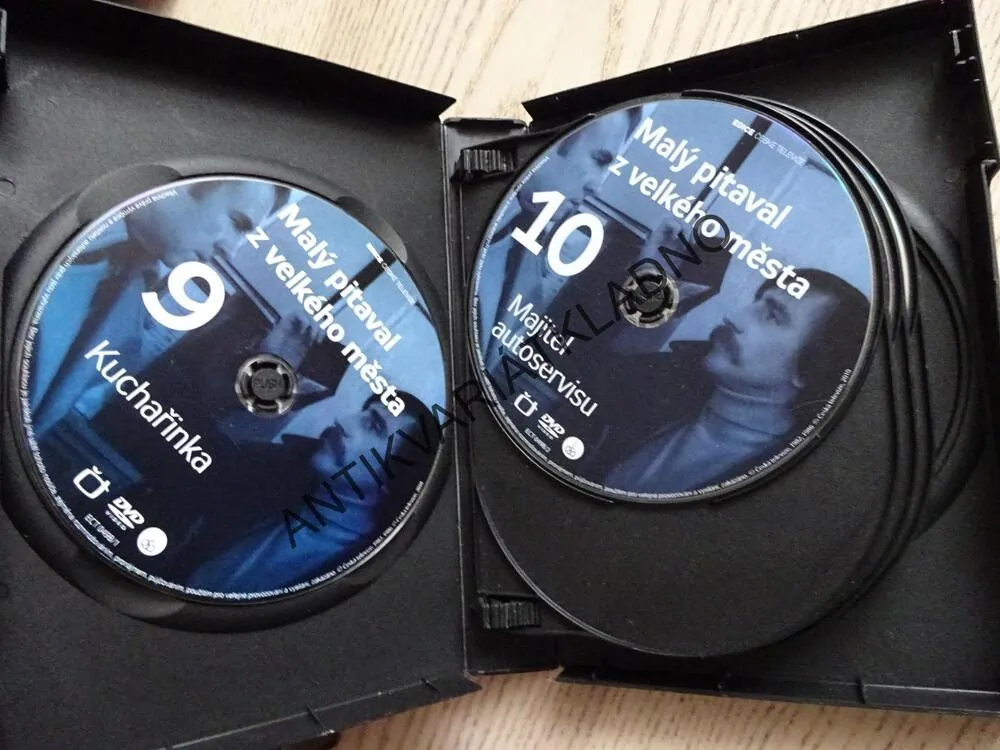 MALÝ PITAVAL Z VELKÉMO MĚSTA 1-15, DVD FILM