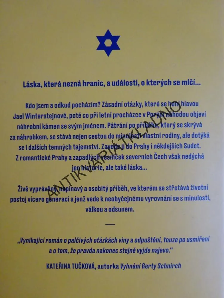 POTOMCI MLČENÍ, SABINE DITTRICHOVÁ, **an