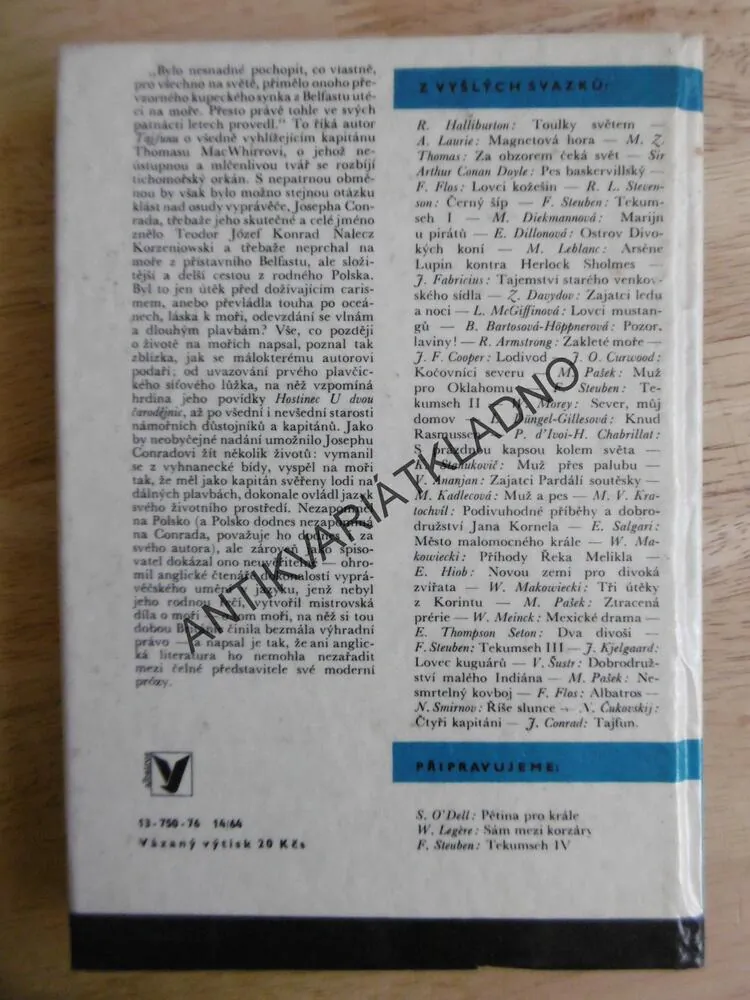 KOD 142 -TAJFUN A JINÉ POVÍDKY, JOSEPH CONRAD, **an