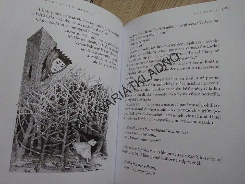 POPELKA A DALŠÍ POHÁDKY BRATŘÍ GRIMMŮ, MELITA DENKOVÁ, MARKÉTA PRACHATICKÁ, **an