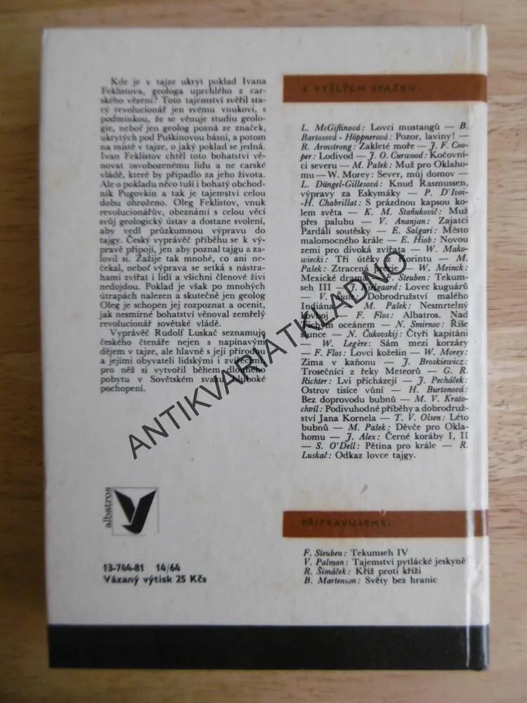 KOD 153 - ODKAZ LOVCE TAJGY, RUDOLF LUSKAČ, ZDENĚK BURIAN, **an