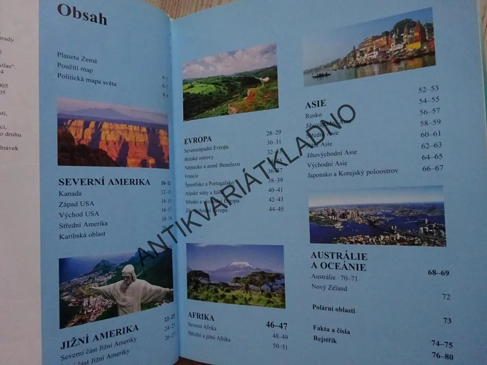 DĚTSKÝ ATLAS, **an