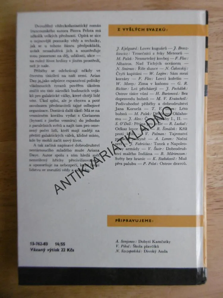 KOD 160 - OSTROV DRAVCŮ, PIERRE PELOT, **an