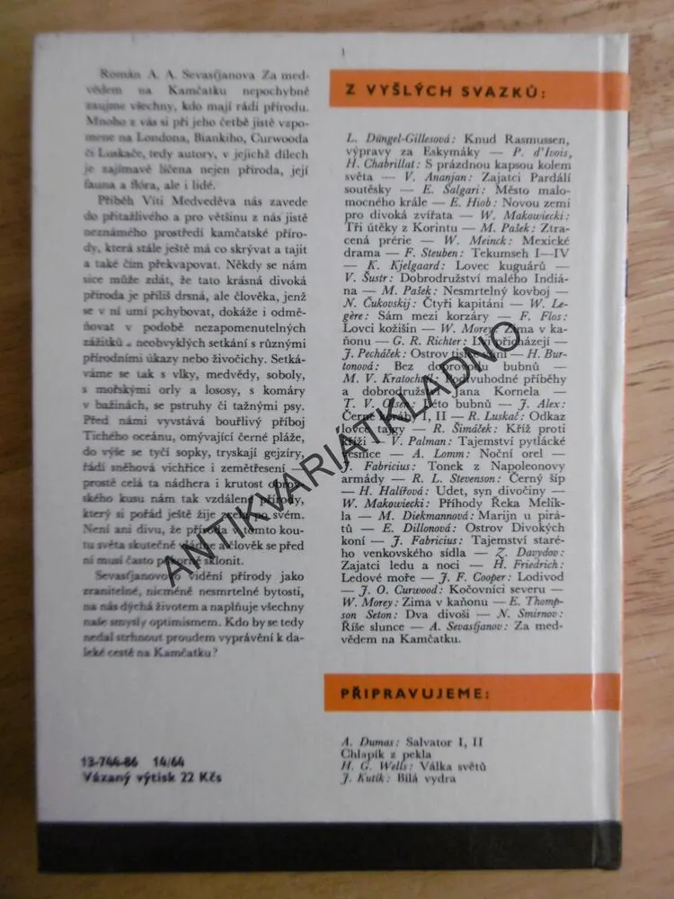 KOD 171 - ZA MEDVĚDEM NA KAMČATKU, ANATOLIJ SEVASŤJANOV, **an