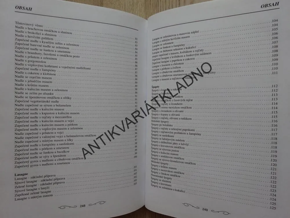 TĚSTOVINY PO ČESKU, 500 RECEPTŮ, MARKÉTA AUBRECHTOVÁ, **an