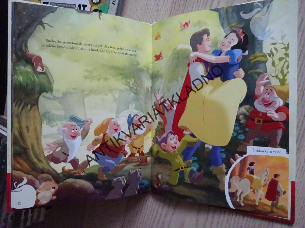 KOUZELNÉ AUDIO POHÁDKY, SNĚHURKA A SEDM TRPASLÍKŮ, BEZ CD!, **an