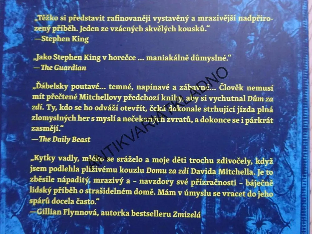 DŮM ZA ZDÍ, DAVID MITCHELL, **an