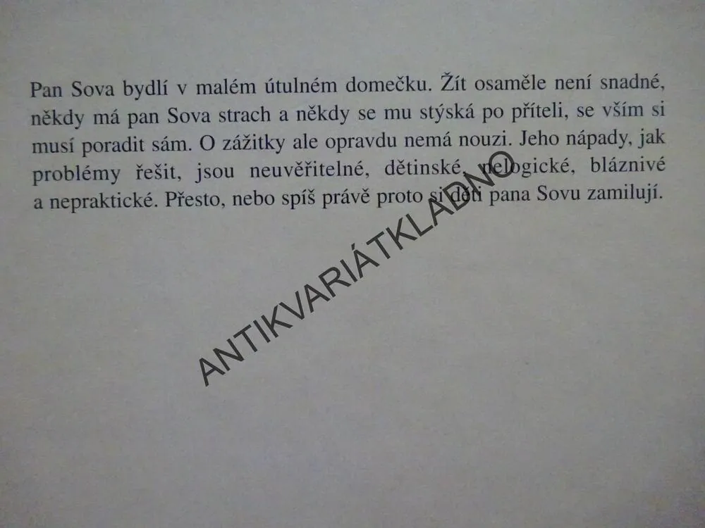 PAN SOVA, ARNOLD LOBEL, **an