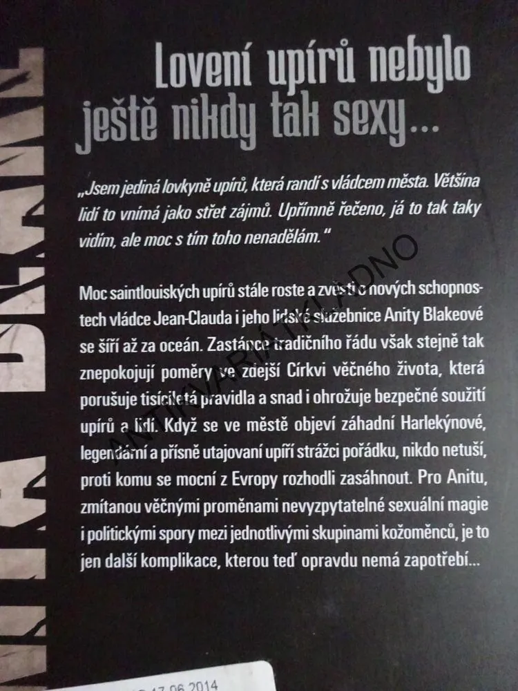 HARLEKÝN, ANITA BLAKE, LAURELL K. HAMILOTONOVÁ, **an