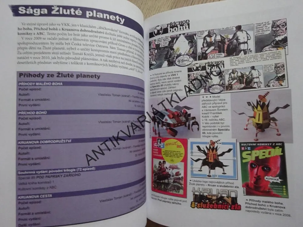 ENCYKLOPEDIE KOMIKSU V ČESKOSLOVENSKU 1945-1989, **an