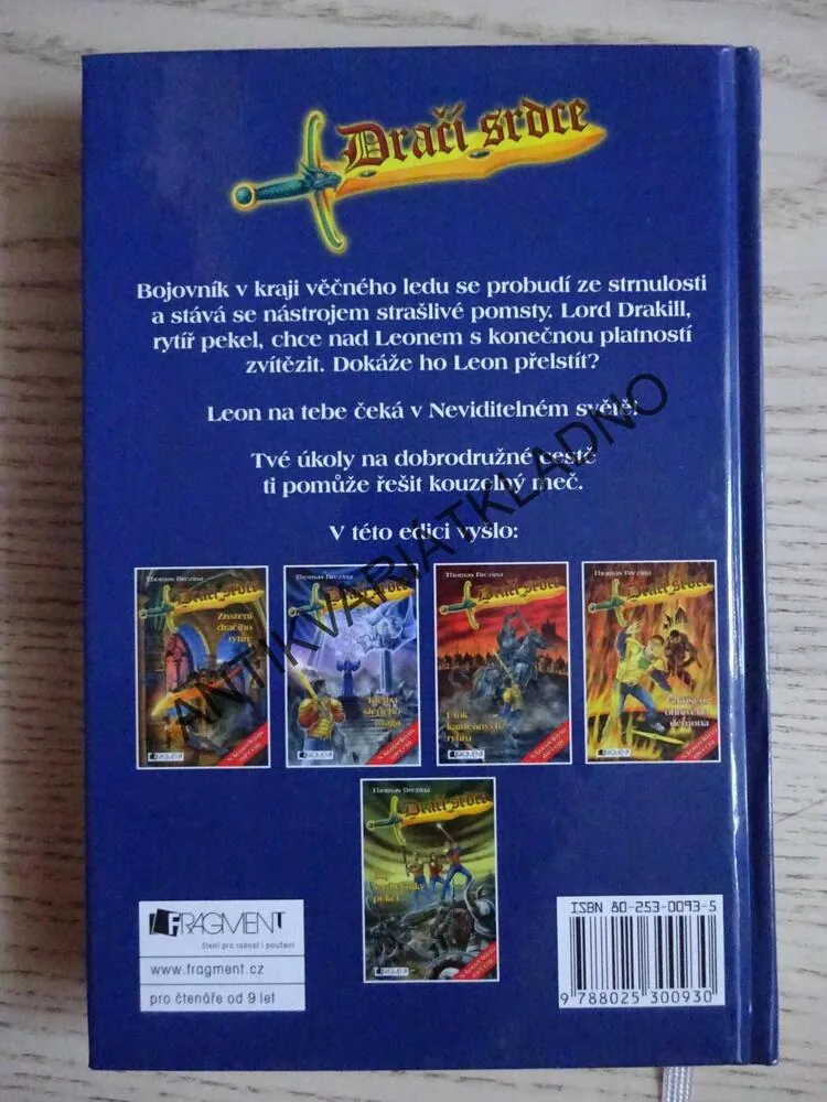 DRAČÍ SRDCE, HROZBA LEDOVÉHO BOJOVNÍKA, THOMAS BREZINA, **an