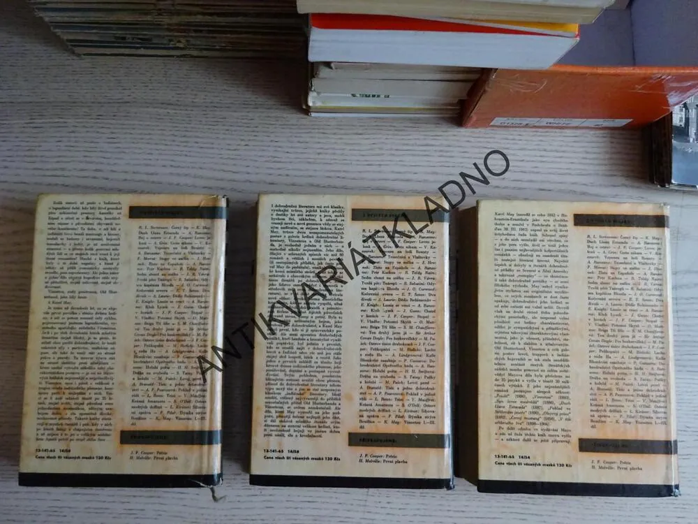 KOD 85/1-3, VINNETOU, KAREL MAY, BURIAN,