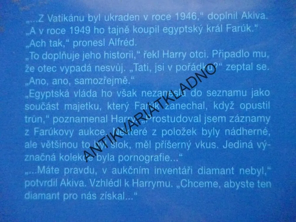 TAJEMNÝ DIAMANT, NOAH GORDON, **an