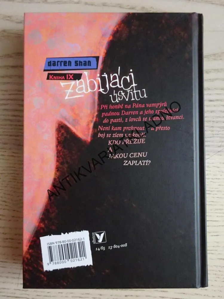 ZABIJÁCI ÚSVITU, DARREN SHAN, **an