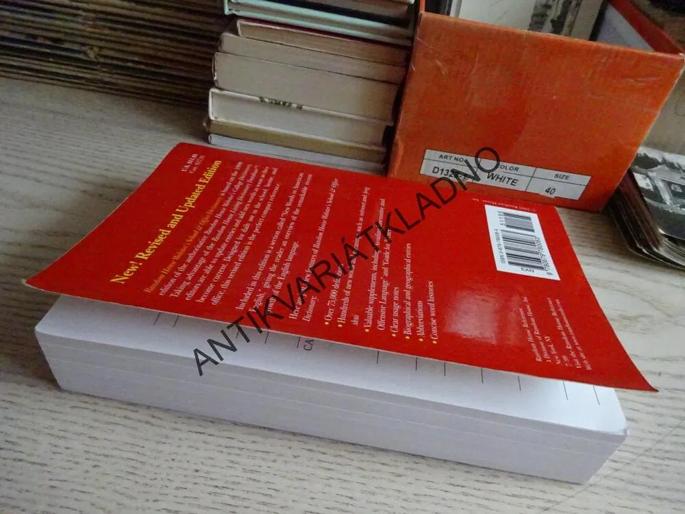 SCHOOL AND OFFICE DICTIONARY, ŠKOLNÍ A KANCELÁŘSKÝ SLOVNÍK, WEBSTER, **an