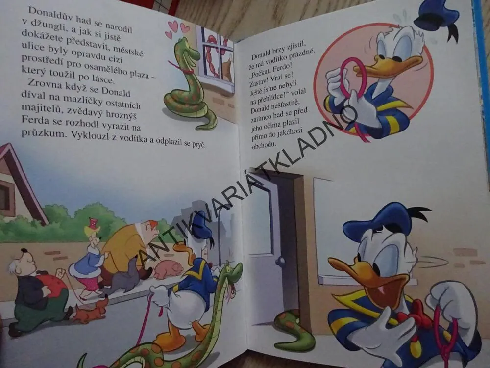 DONALD A PŘEHLÍDKA ZVÍŘAT, WALT DISNEY, **an